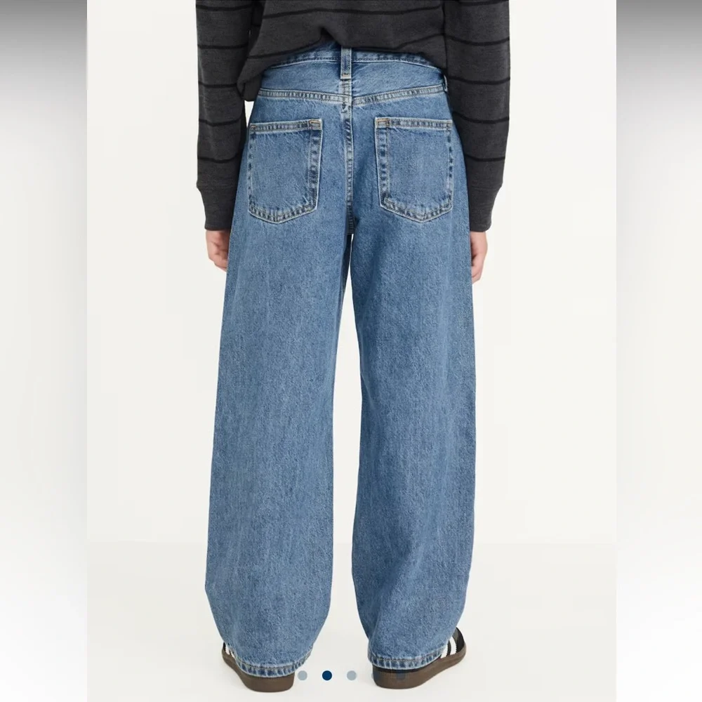 🟢3/$15 Old Navy Boys Baggy Jeans | Size 14 | Adjustable Waist
